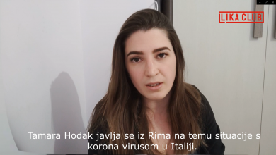 Photo of EKSKLUZIVNO Ličanka Tamara iz Rima komentirala nam je situaciju u Italiji; Do danas je zaraženo 53 000 ljudi, što je jako jako velik broj!