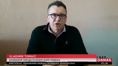 Photo of VIDEO Predsjednik Udruge hrvatskih malih mljekara Tomaić: Ove mjere su kratkoročne, ali dobrodošle