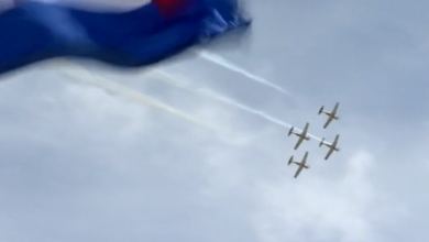 Photo of VIDEO Spektakl na nebu iznad Knina! Pogledajte fantastične akrobacije pilota Krila Oluje