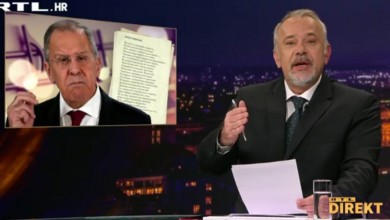 Photo of VIDEO Enis Bešlagić zalutao u Direktov studio, a Šprajc čitao poeziju Sergeja Lavrova