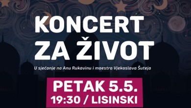 Photo of Koncert u sjećanje na Anu Rukavinu – Doživite Noći Orijenta