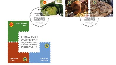 Photo of Zaštićeni hrvatski poljoprivredni i prehrambeni proizvodi na poštanskim markama