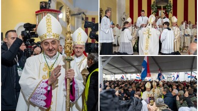 Photo of FOTO/VIDEO Zaređen je novi gospićko-senjski biskup Marko Medo