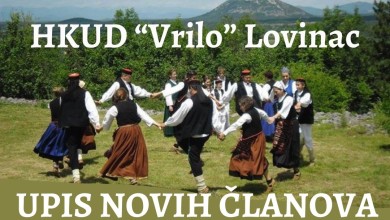 Photo of HKUD “Vrilo” Lovinac upisuje nove članove u dječje skupine