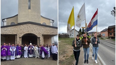 Photo of FOTO Održan Biskupijski križni put mladih Gospićko-senjske biskupije