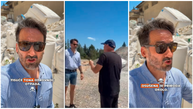 Photo of Na dan prosvjeda Marin Miletić prošetao oko otpada u Gospiću