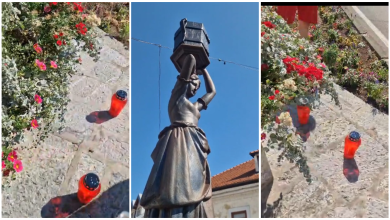 Photo of Građani Gospića ostavljaju lampione uz Martu vodaricu nakon USKOK-ove porazne objave o otpadu